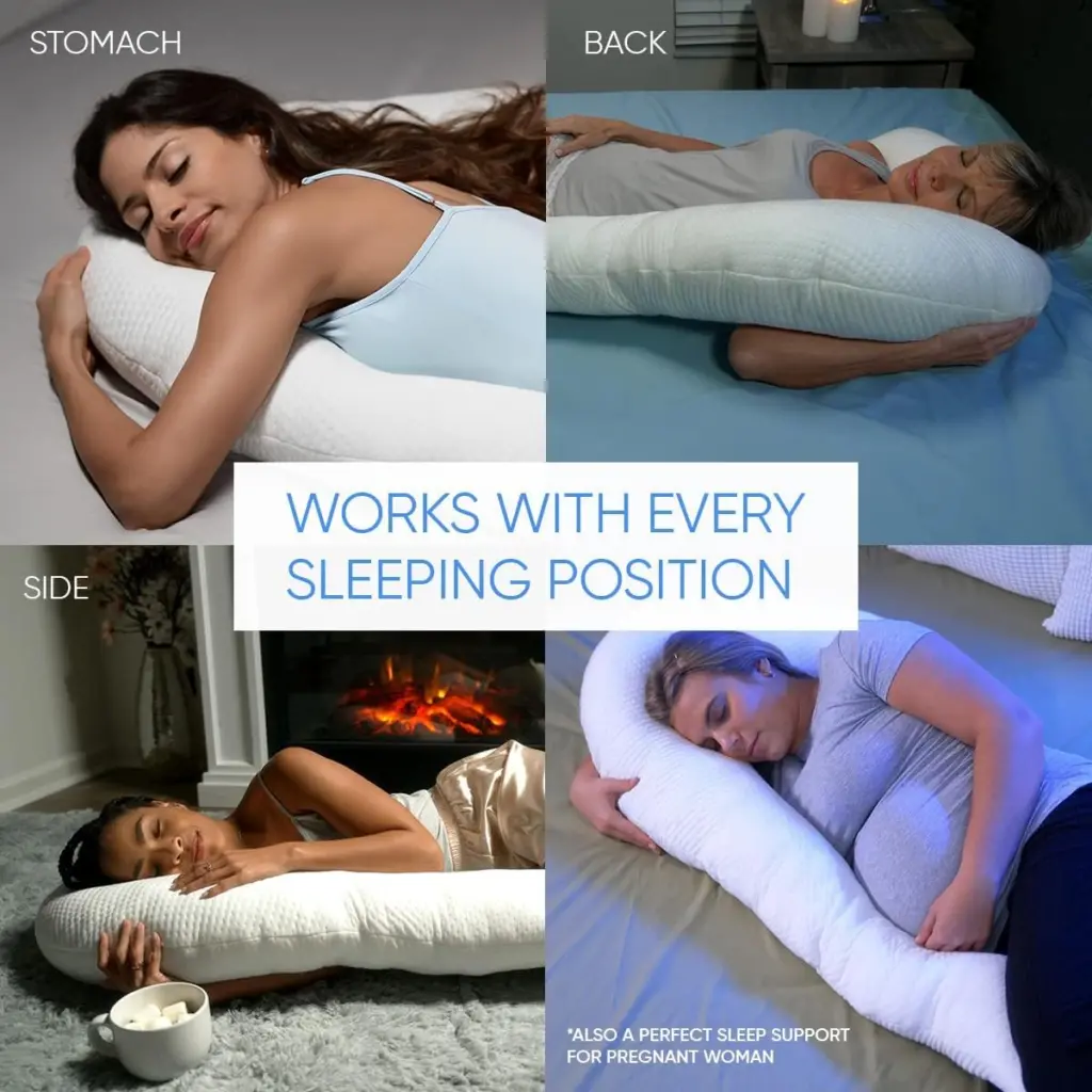 The Contour Swan Pillow is a result of meticulous engineering and innovation. Its ergonomic design is crafted to provide optimal support.