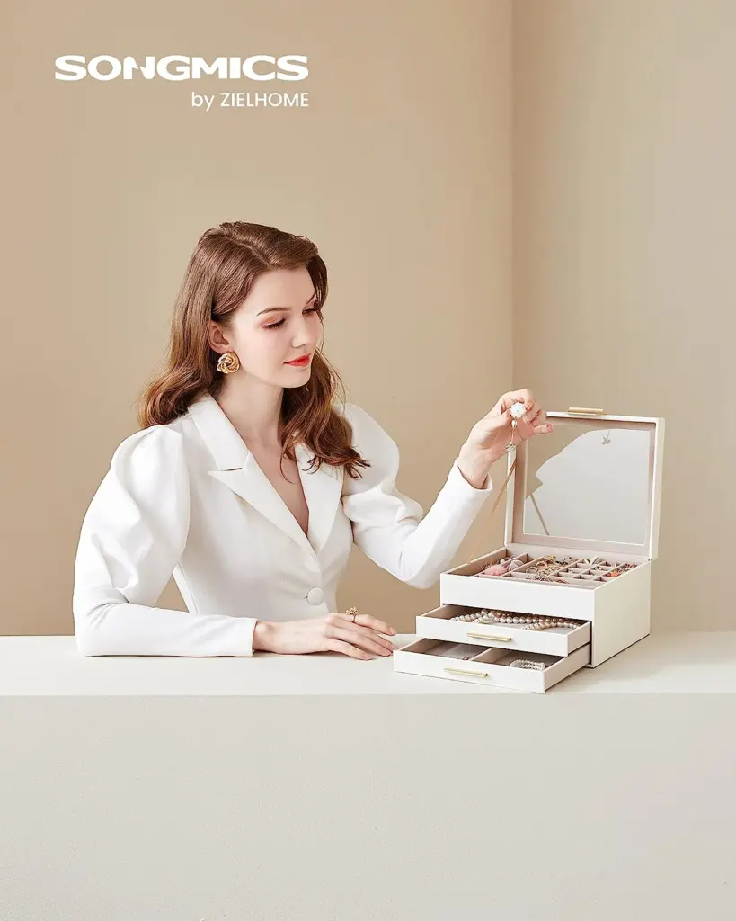 SONGMICS Jewelry Box