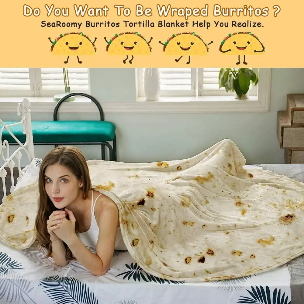 Wrap Yourself in Coziness Unveiling the Burrito Blanket!