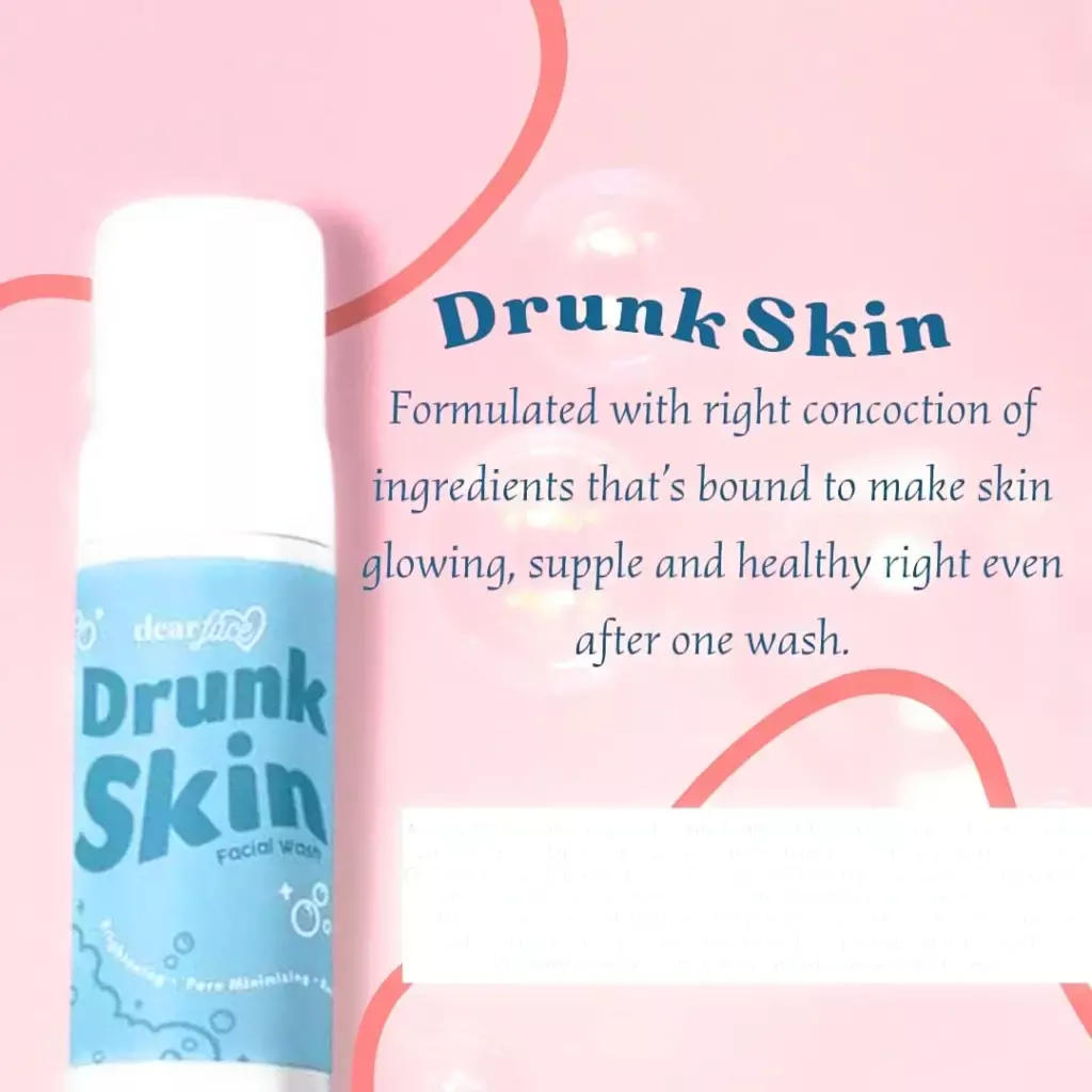 Dear Face Drunk Skin Facial Wash reviews